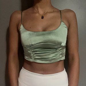 Satin Tank Top